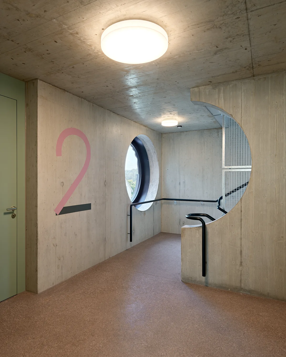 Architekturfotos des Neubaus der Alterssiedlung Rehbühl in Uster.